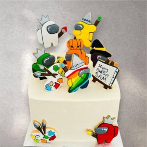Among Us Party Cake