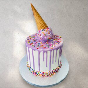 Cone of Joy Cake
