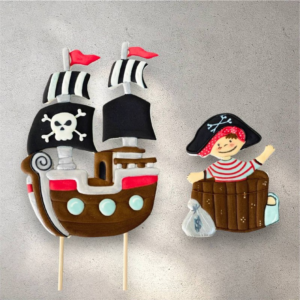 Ocean Pirate Cookie( Cake Topper)